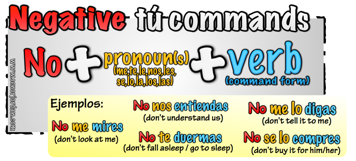 03 T Commands Pronouns Se or Jordan