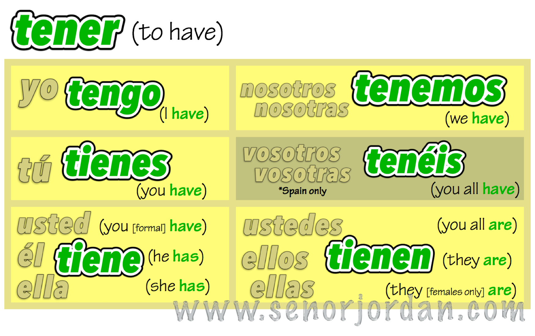 01 Some Common Words For Pets In Spanish - Señor Jordan