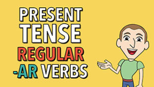 present tense regular ar verbs thumbnail