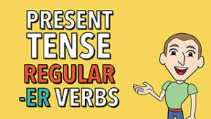 present tense regular er verbs thumbnail